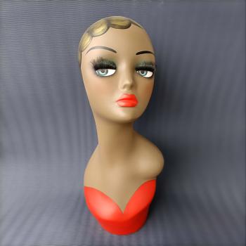 Whosale Realistic Female Mannequin Head