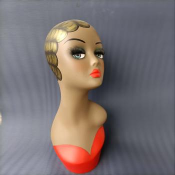 Whosale Realistic Female Mannequin Head